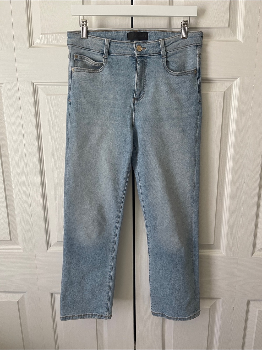 Zara Slim Mini Flare Ankle Jeans